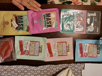 Face lip nose masks lot