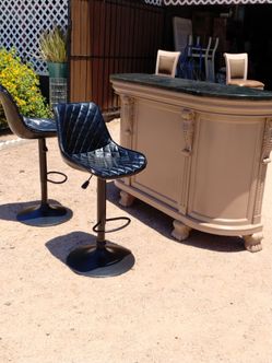 Ashley bar table with barstools READ THE POST