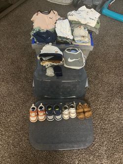 Boys clothes and sneakers