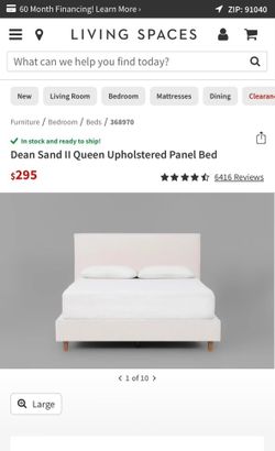 Queen Bed from Living Spaces