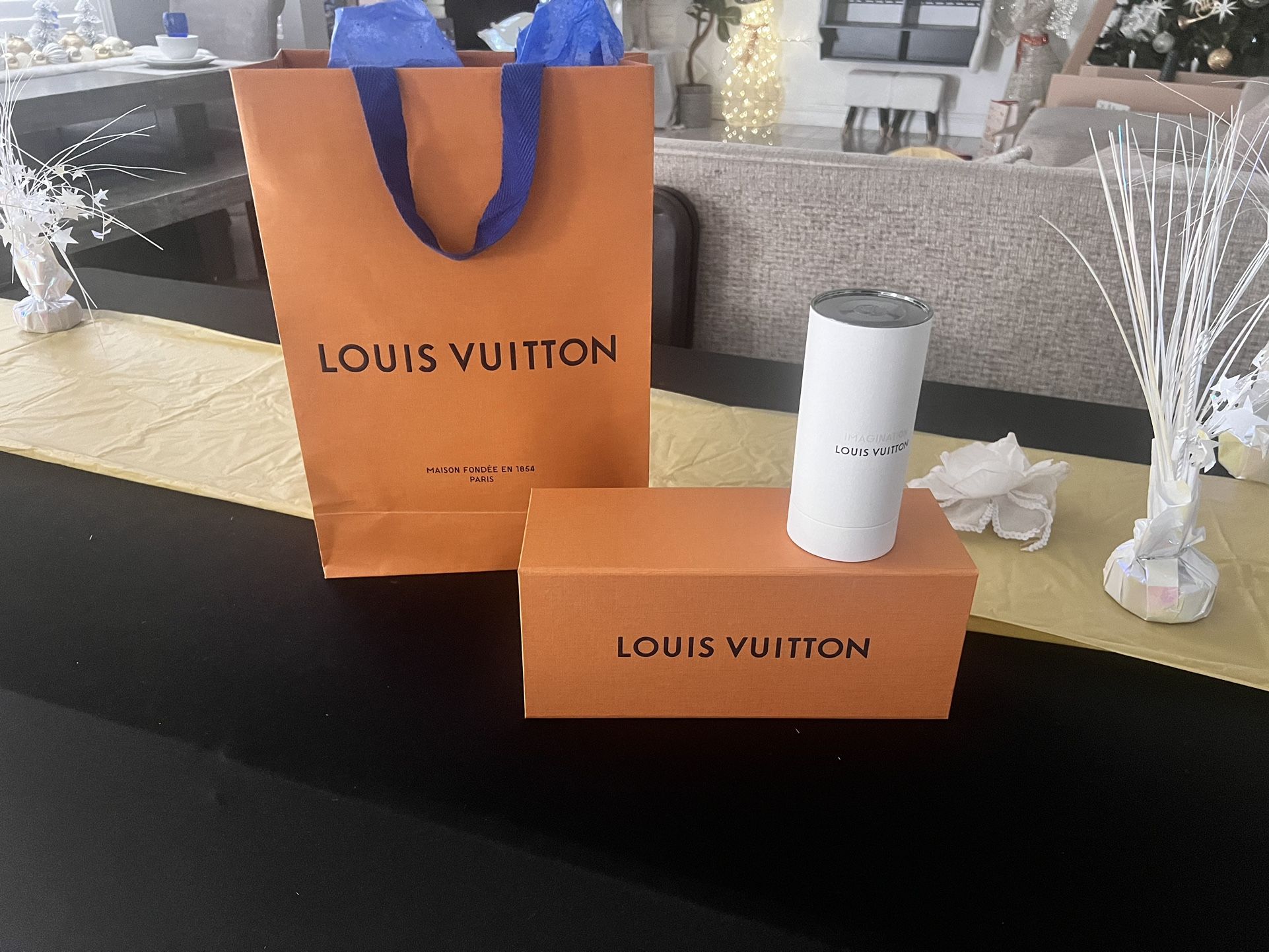 AUTHENTIC LOUIS VUITTON BOXES AND BAGS