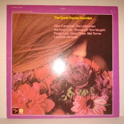 The Great Popular Favorites Collector's Limited Edition SL-6644 Vinyl Record