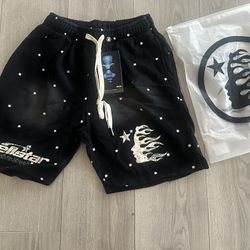 Black hellstar shorts. Small, medium and large 