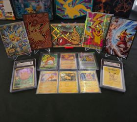 Pikachu Art Board, Slab & Card Set