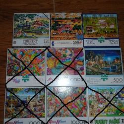 Assorted Jigsaw Puzzles