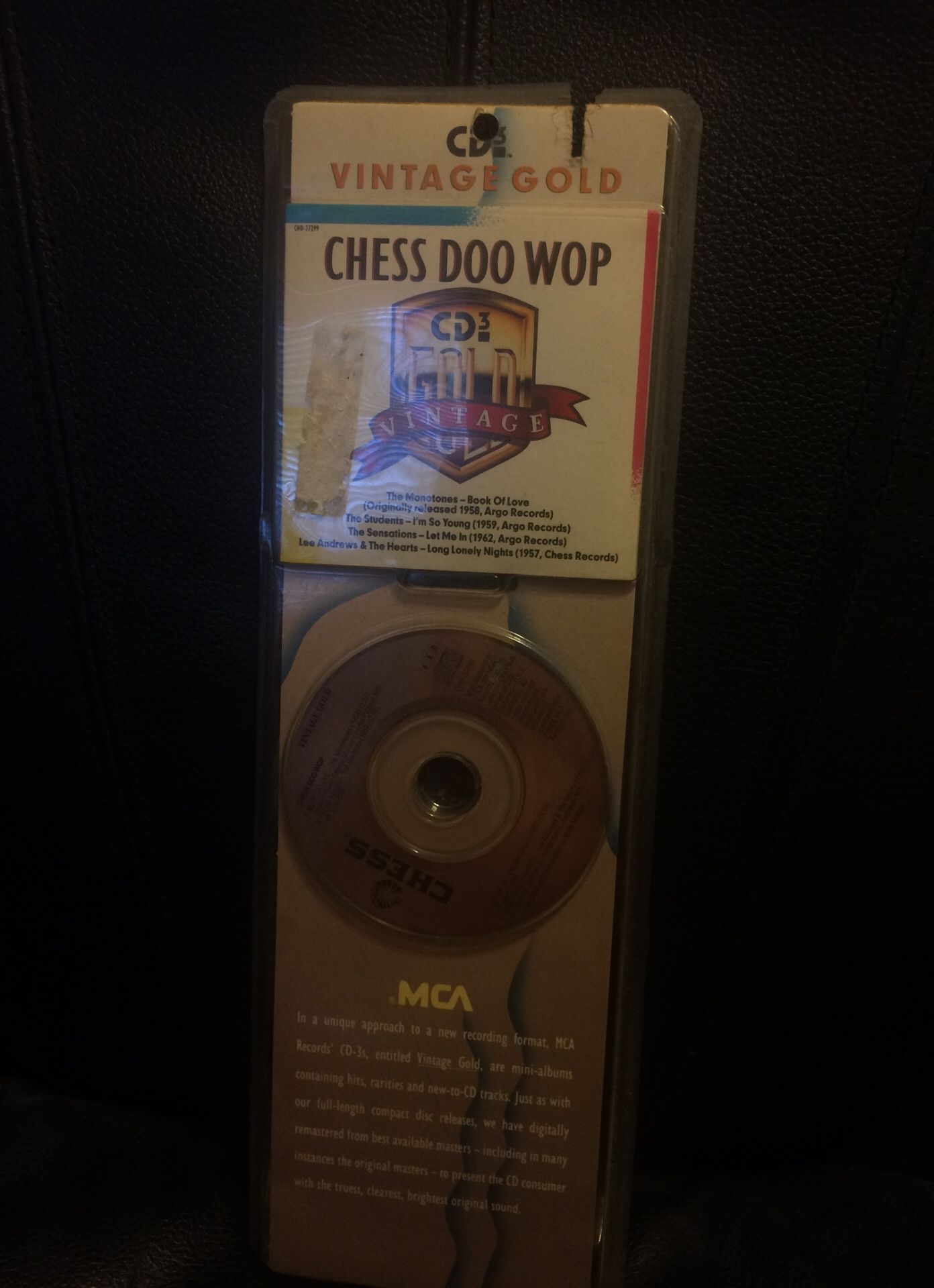 Chess doo wop 3inch cd brand new very rare never played