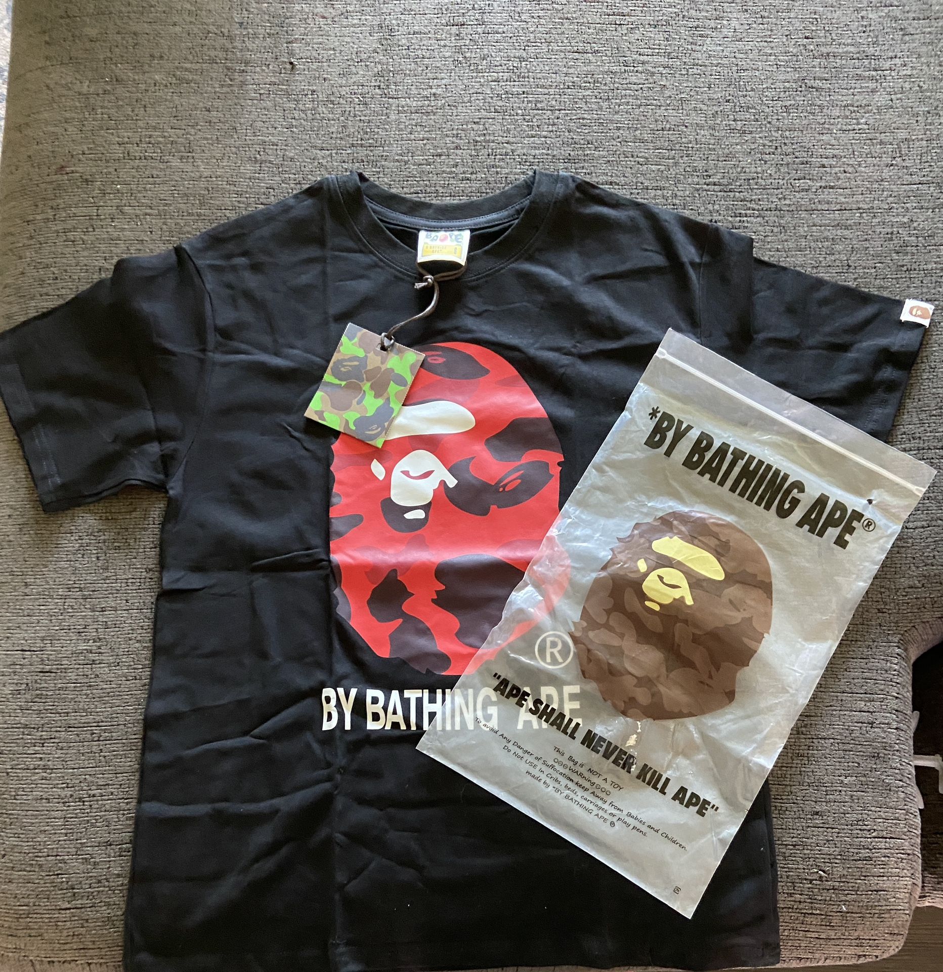BAPE SHIRT! “ Red Camo “