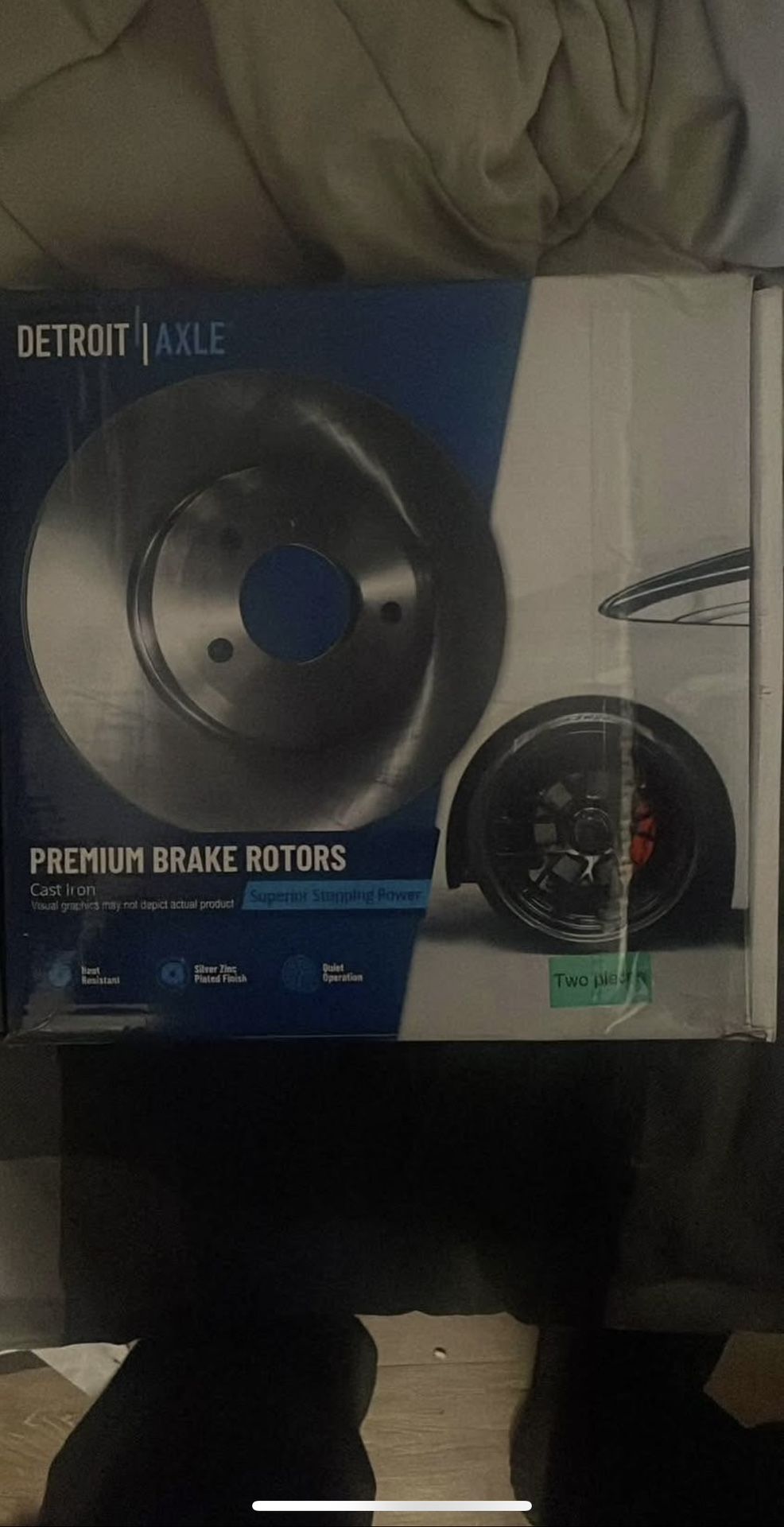 2018 Chevy Trax rear rotors