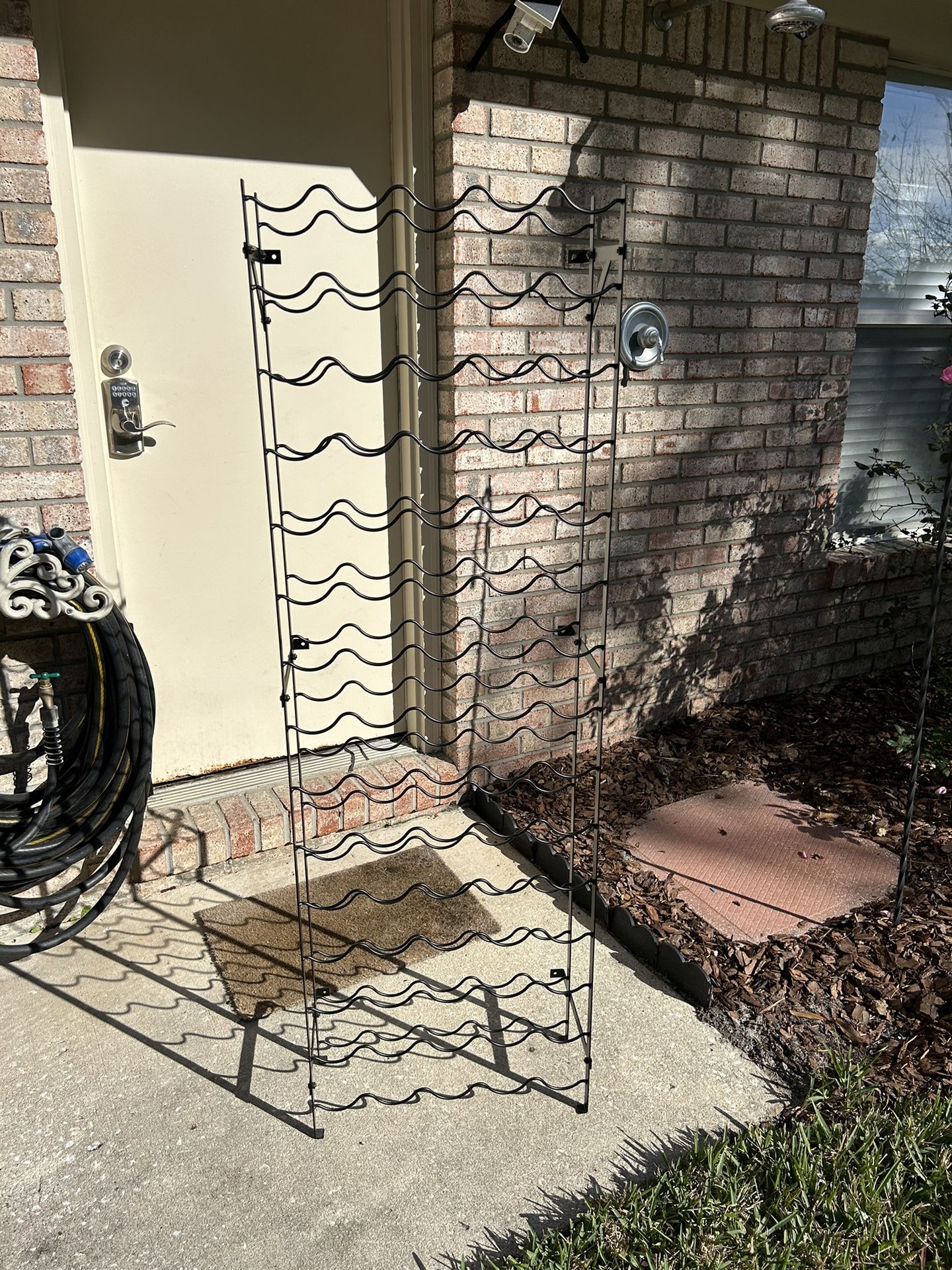 Large Metal Wine Rack