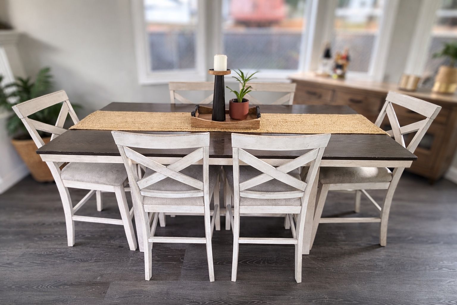 Farmhouse Dining Table Set