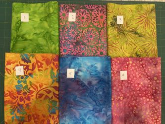 NEW Batik Fabric-100% Cotton