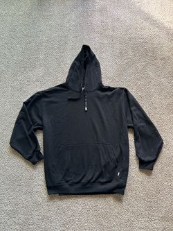 Pro Club Heavyweight Men's Black Fleece Pullover Hoodie w/ Pockets Sz 2XL