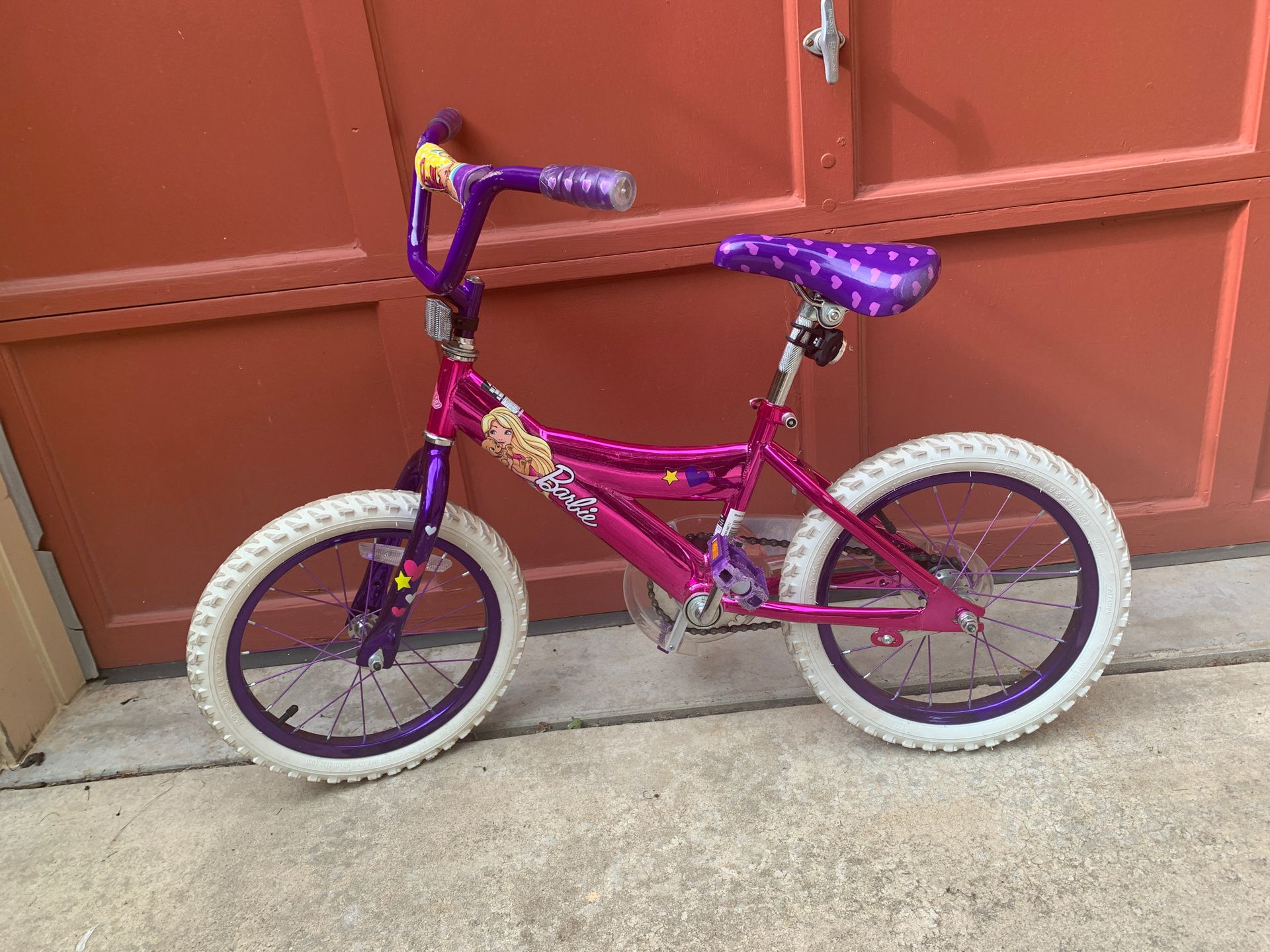Girls Barbie 16’ bike