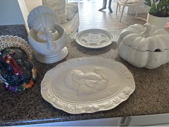 Pottery Barn ceramic Fall collection
