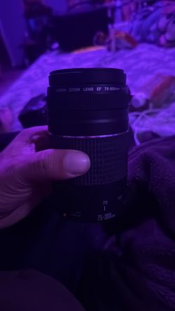 Rebel T3 with two lenses Cannon