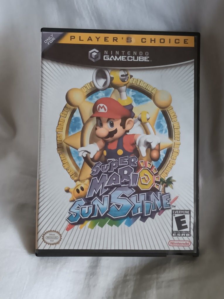Super Mario Sunshine Nintendo GameCube Tested No Manual