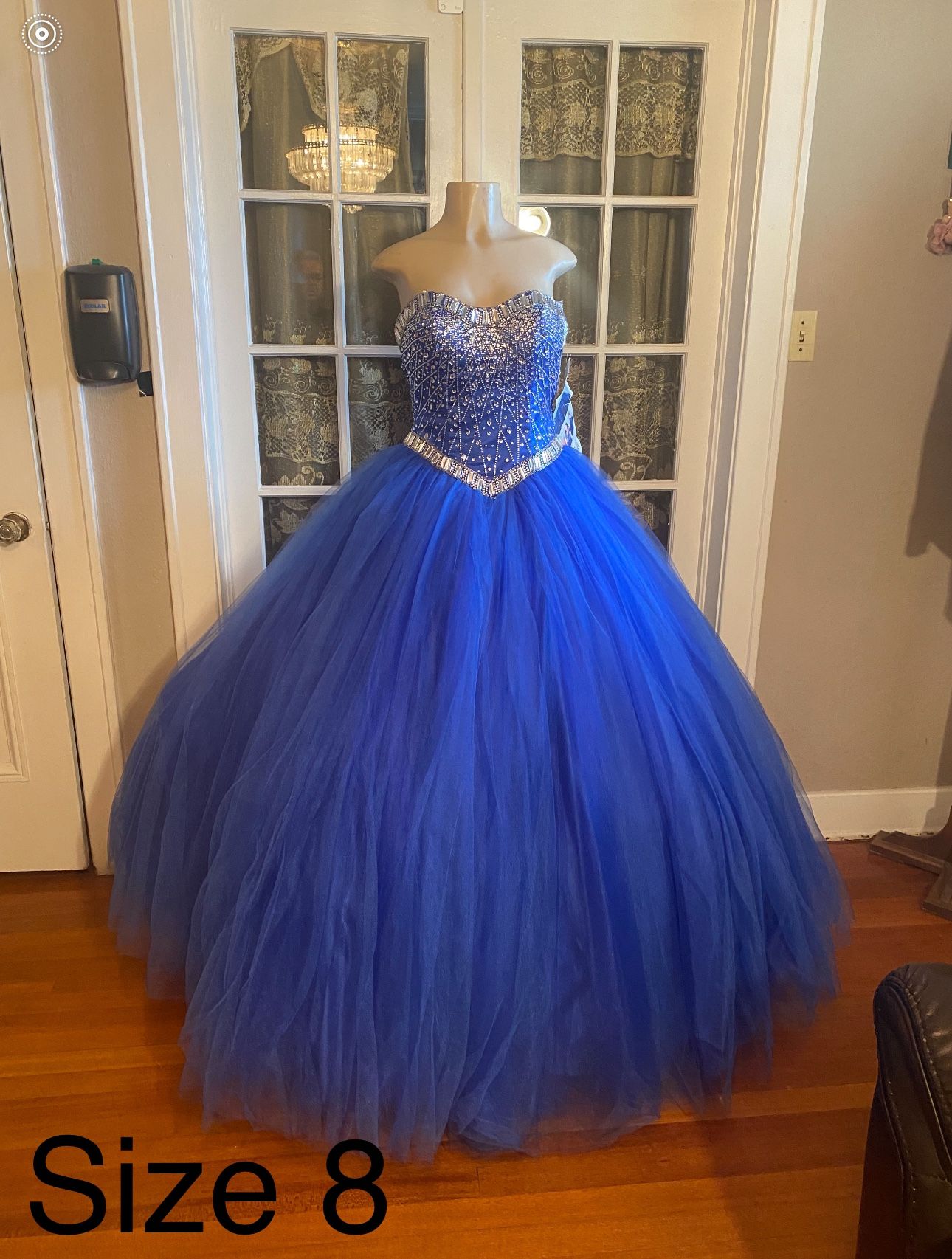 Royal Blue Quince Dress