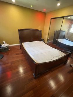 Queen bed frame