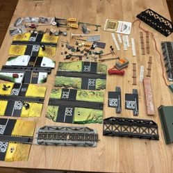 LARGE Vintage Model Train Parts Lot 2 of 2  