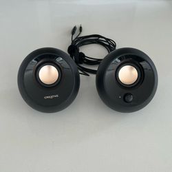 Creative Pebble Speakers