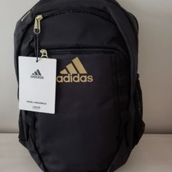 Adidas Back Pack Black And Gold 