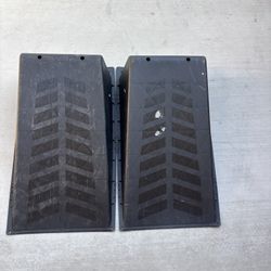Lot of 2 Bravo Sports Launch Ramp hi-impact Polymer skateboard scooter bike #2