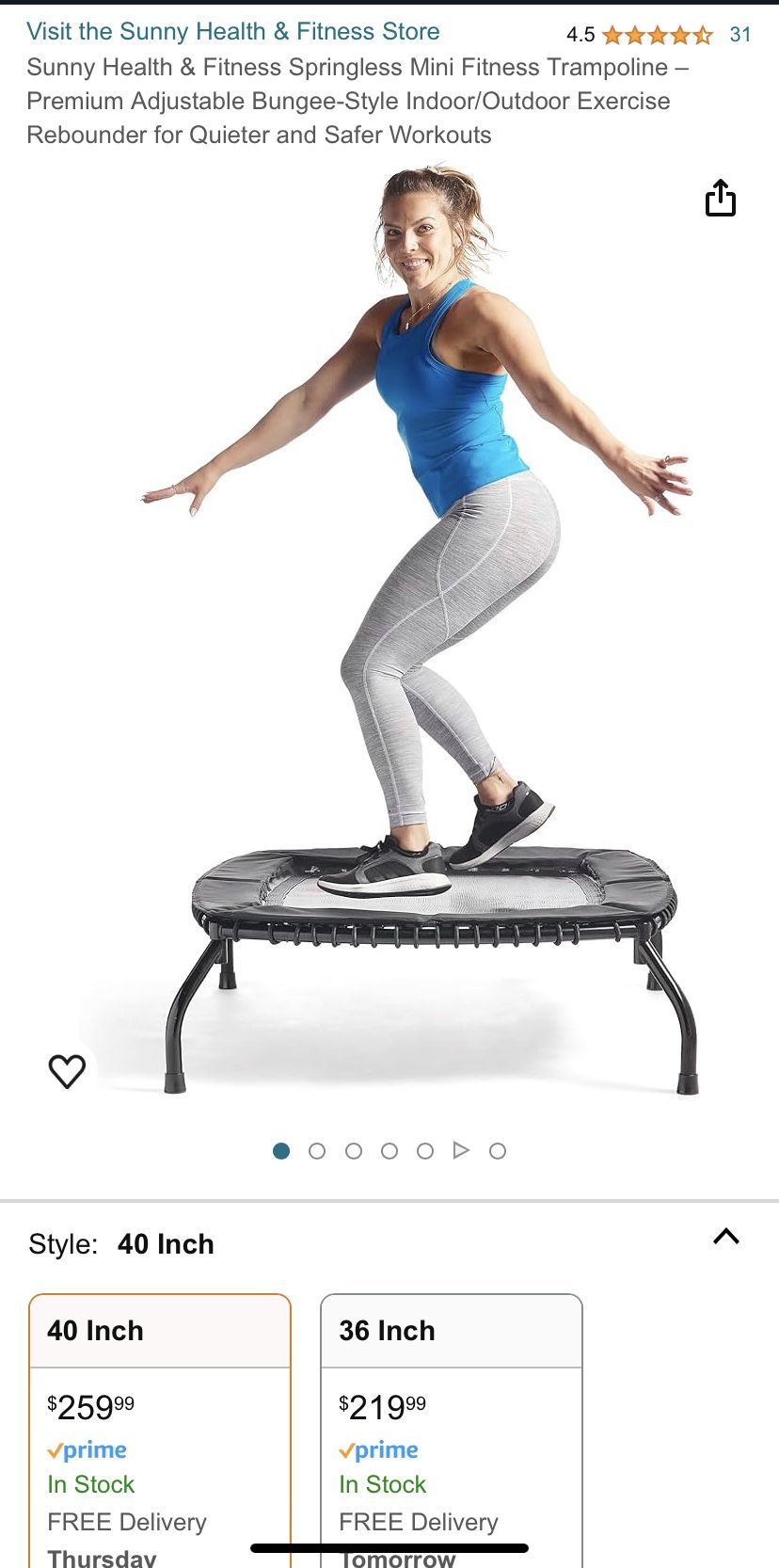 Exercise Trampoline