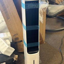 39 Inch Swamp Cooler, Evaporative Air Cooler with 4 Ice Packs and Remote Control, 80° Oscillation, 3 Speeds, 3 Modes, Cooling Fan Blowing Air