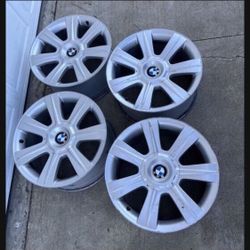 4 — 17x8 5x120 5x4.72 Stock Bmw Wheels Rims 7 Spokes !!!