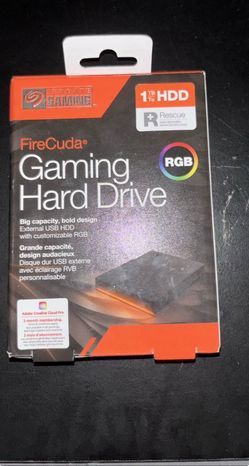 Seagate FireCuda Gaming Hard Drive 1TB RGB