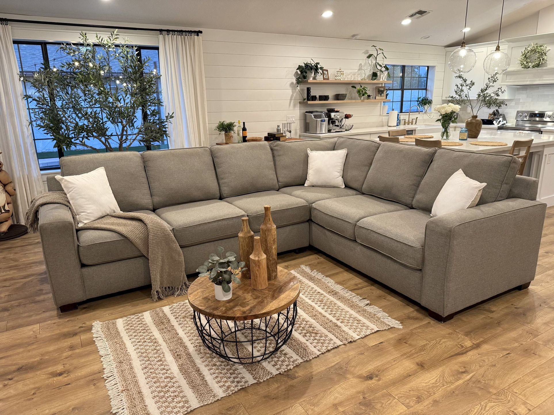 Grey Sectional Couch