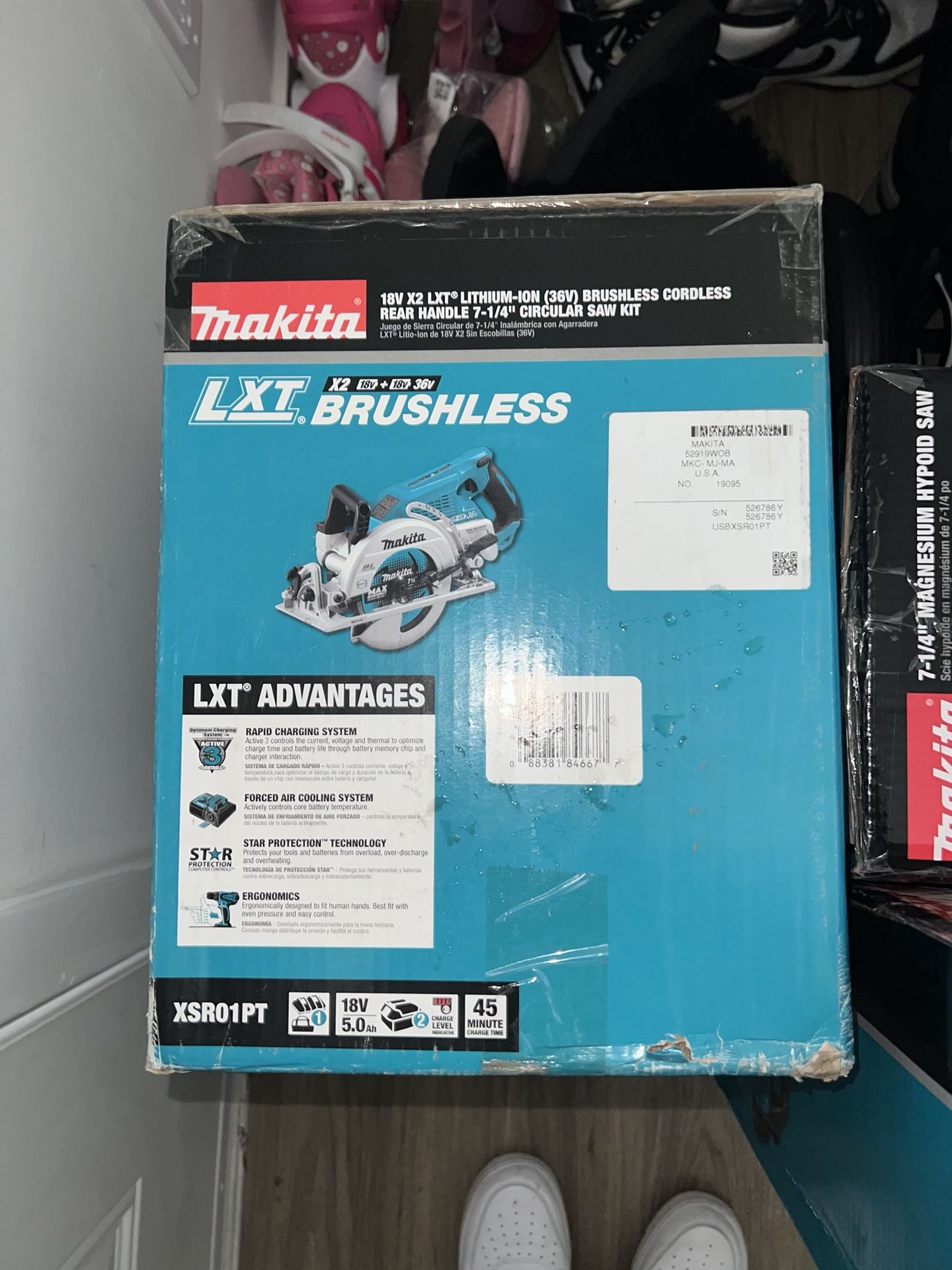 Makita 18V X2 LXT® Lithium-Ion (36V) Brushless Cordless 7-1/4” Circular Saw Kit