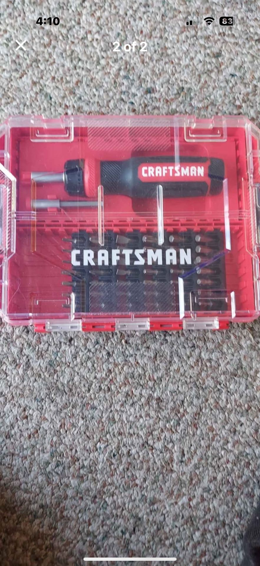 Craftsman multi bit screwdriver set