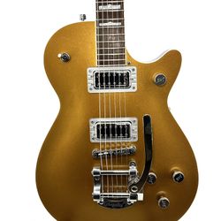 Gretsch Electromatic G5238 Pro Jet 2016 - Gold Top with Bigsby and RoadRunner Padded Gig Bag
