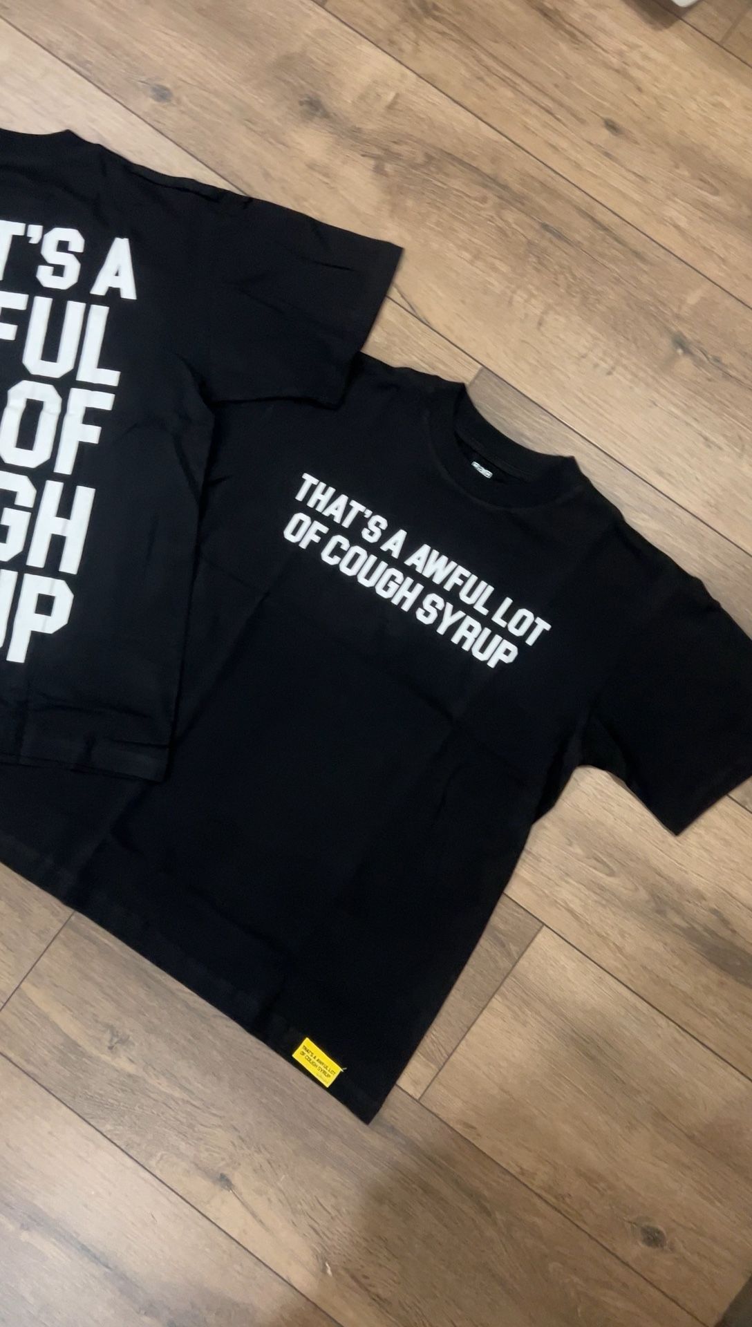 That’s An Awful Lot Of Cough Syrup ALOCS Black T-Shirt