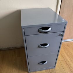 File Cabinet 3 Draw ( Gray )