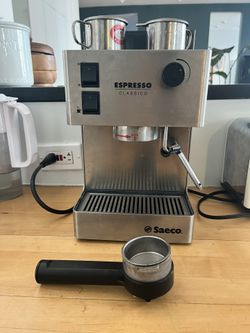 Saeco Espresso Maker Vintage + Milk Steamer For Lattes