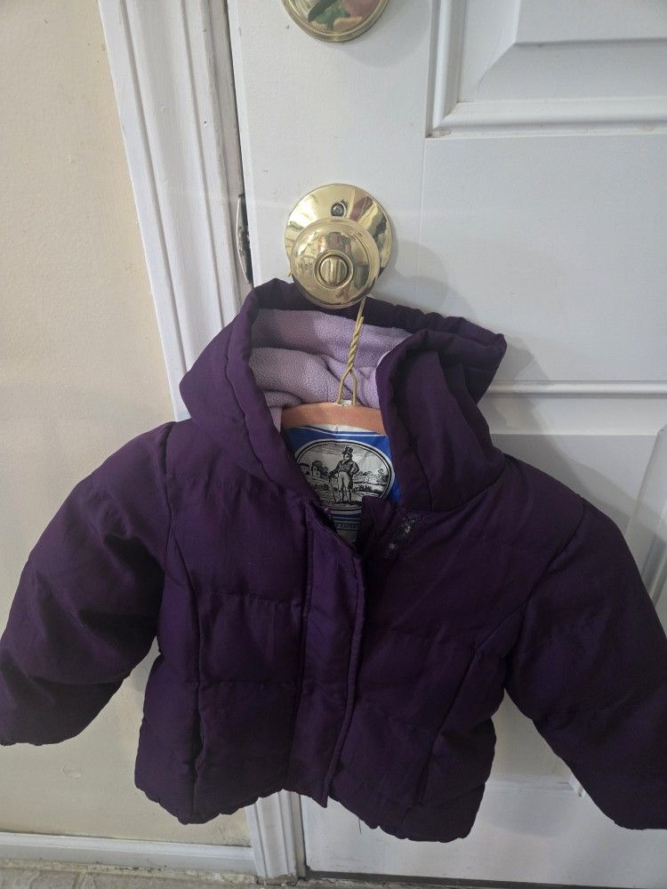 Circle Purple Coat