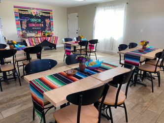 Table and chairs