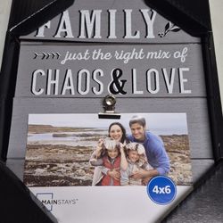 FAMILY photo Holder Wall Decor