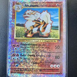 Arcanine Legendary Reverse Holo