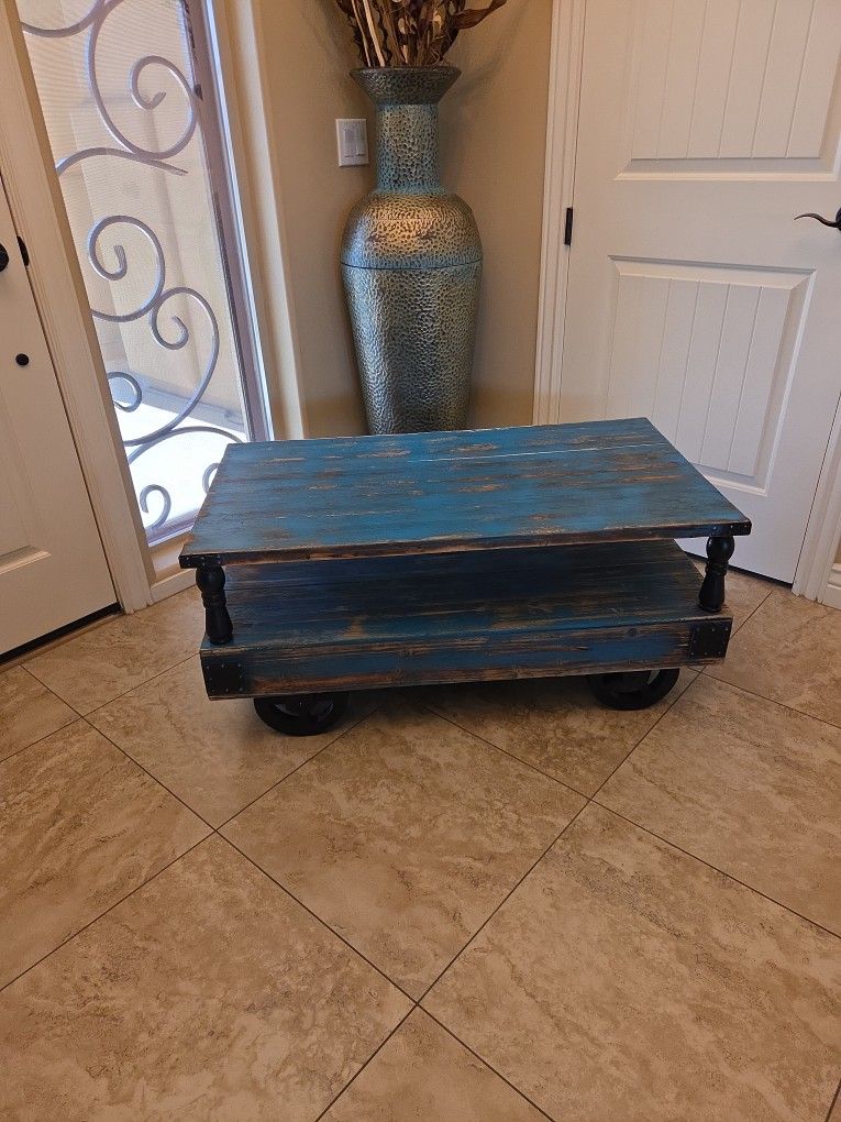 Rustic Wood Coffee Table