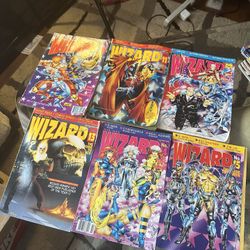Wizard Lot 10-15 -good Condition 