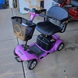 Purple ESKATE Mobility Scooter