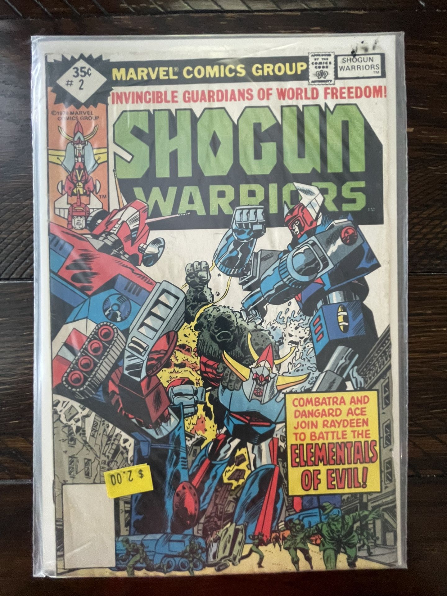 SHOGUN Warriors #2, Marvel 1979