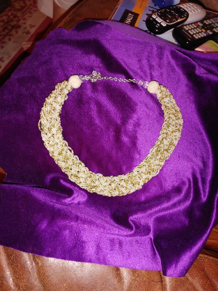 Beaded Collar Necklace
