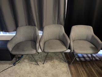 Grey chairs