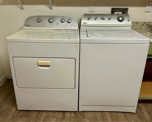 Washer and Dryer