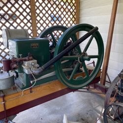Antique 12 Hp Witte Gas Engine
