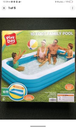 Kiddie pool and games